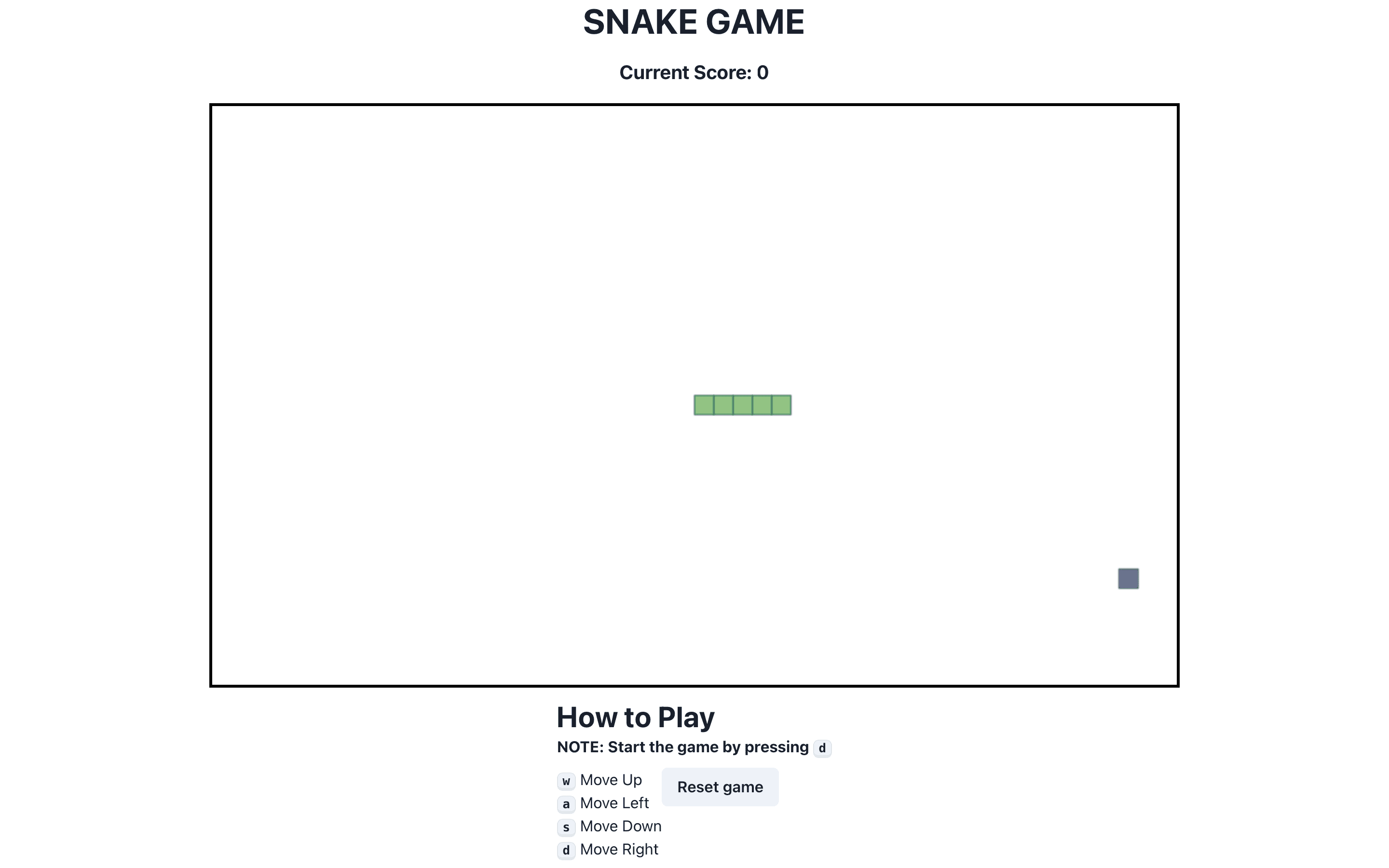 Snake Game